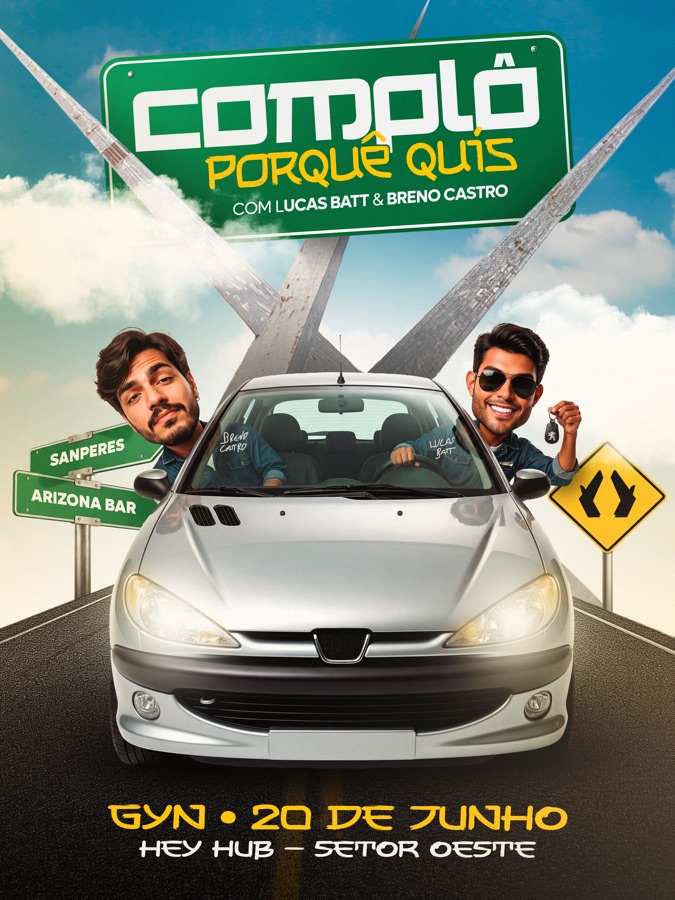 Complô Porque Quis com Lucas Batt e Breno Castro